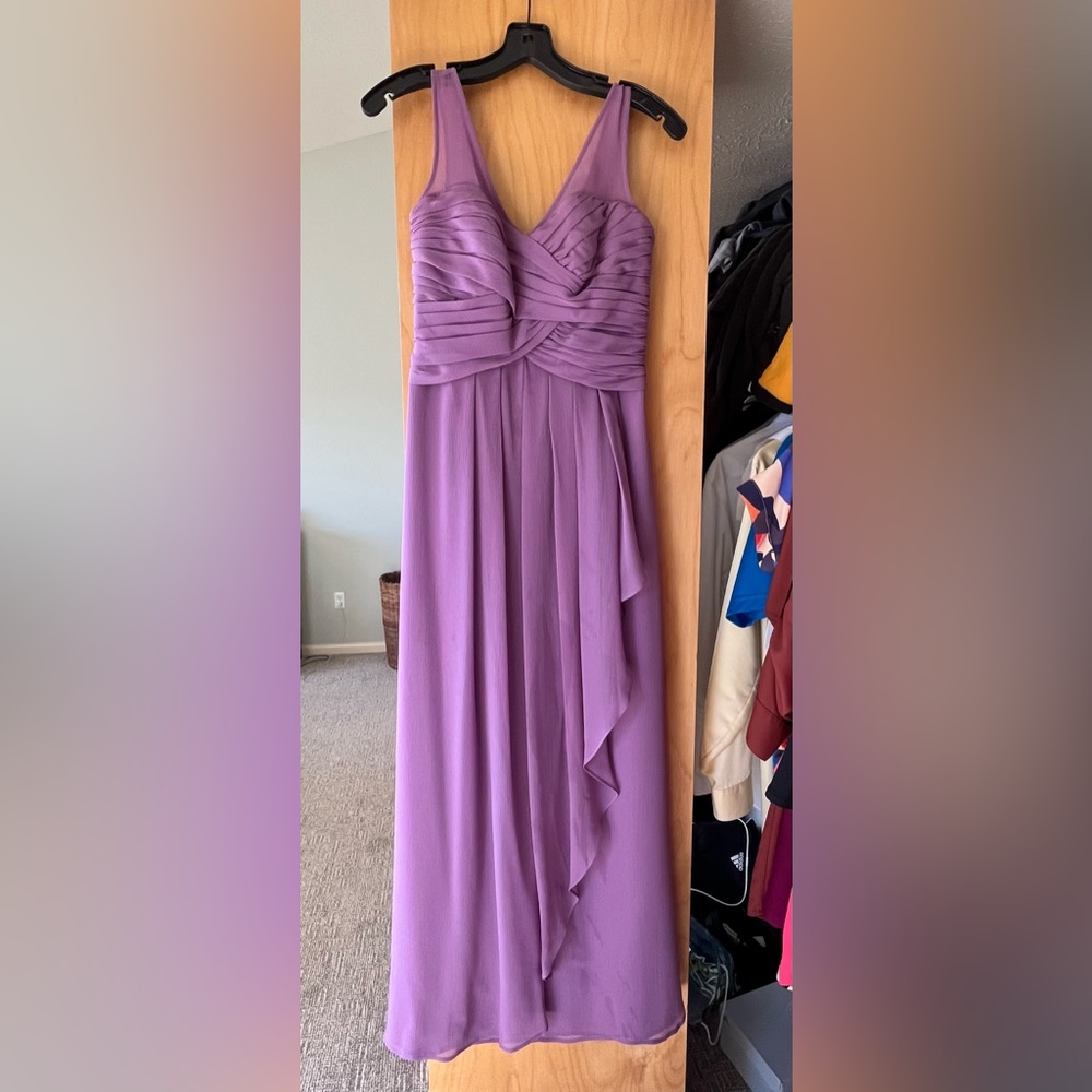 Purple gown